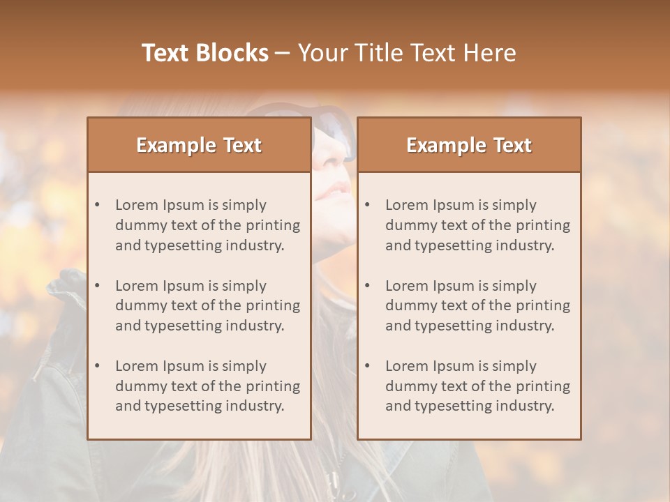 Teenager Vacation Outdoor PowerPoint Template