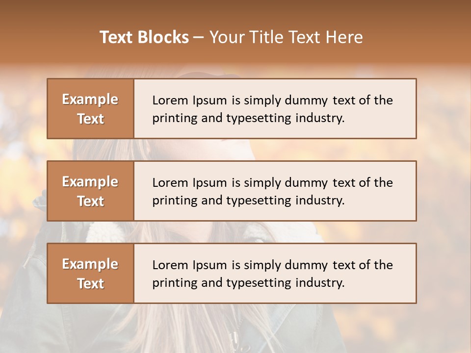 Teenager Vacation Outdoor PowerPoint Template