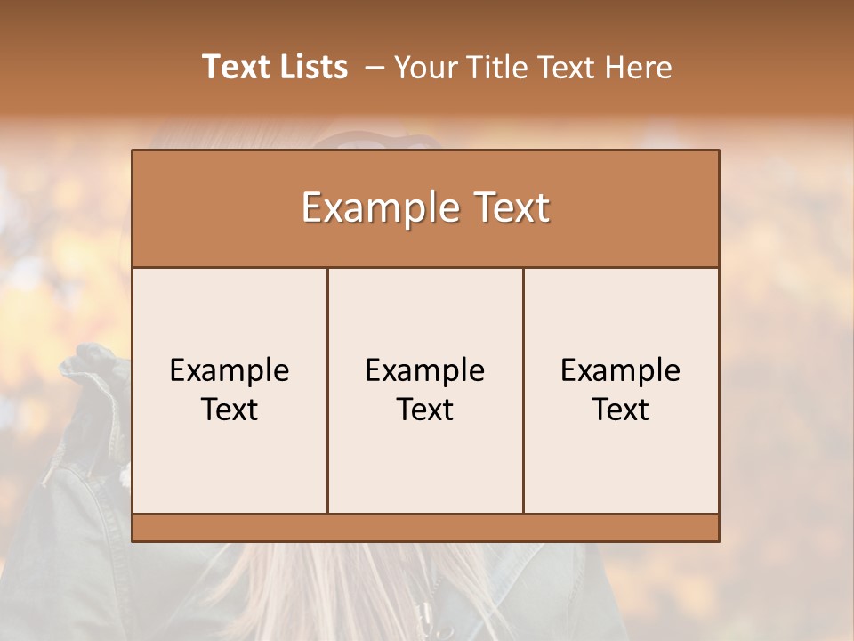 Teenager Vacation Outdoor PowerPoint Template