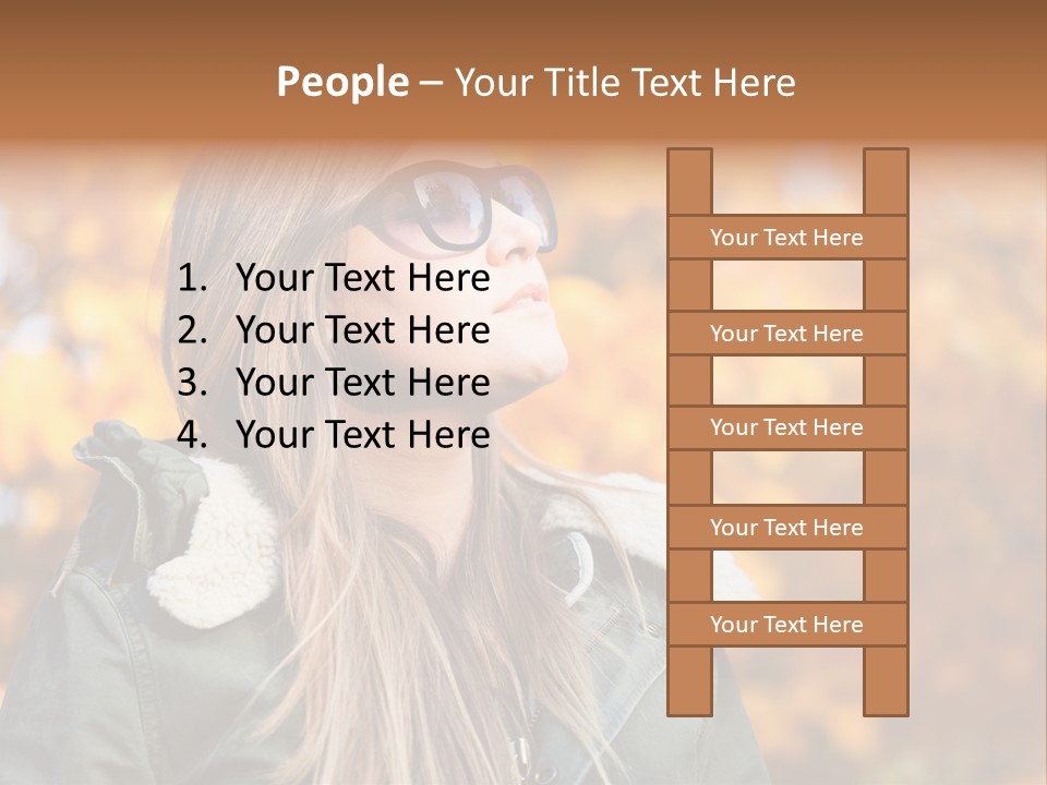 Teenager Vacation Outdoor PowerPoint Template