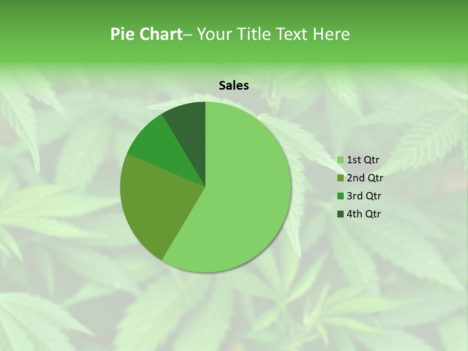 Culture Green Indicate PowerPoint Template