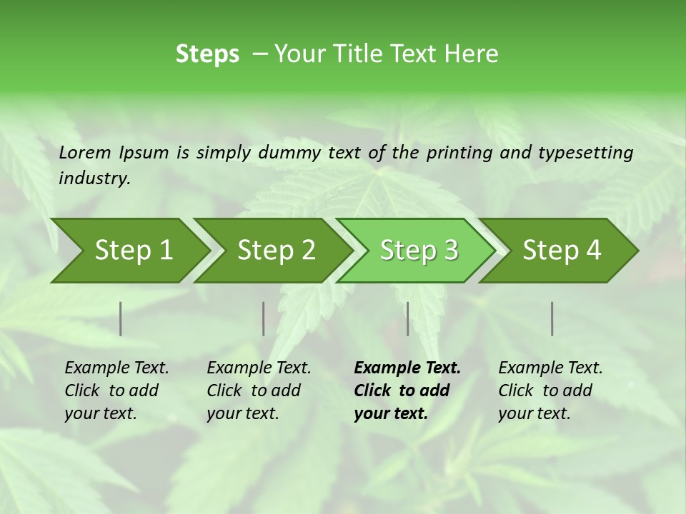 Culture Green Indicate PowerPoint Template