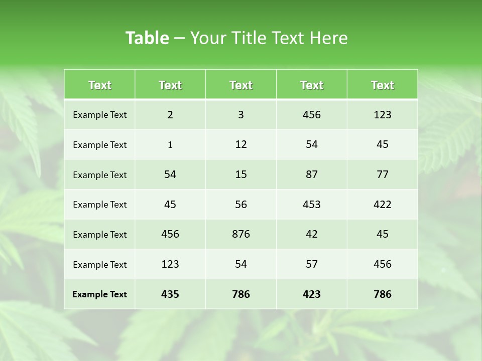 Culture Green Indicate PowerPoint Template
