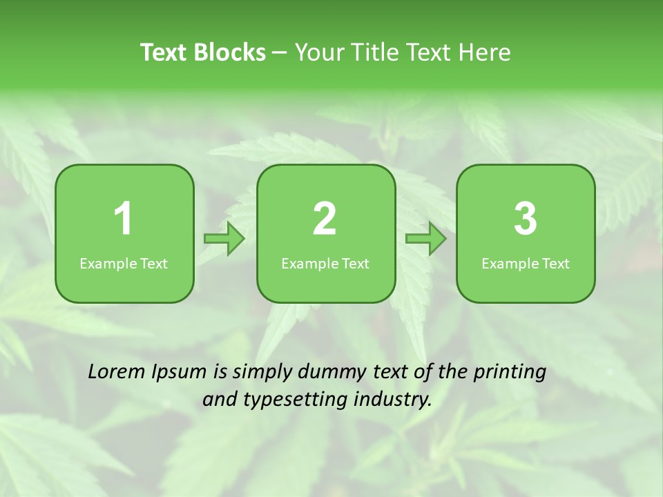 Culture Green Indicate PowerPoint Template