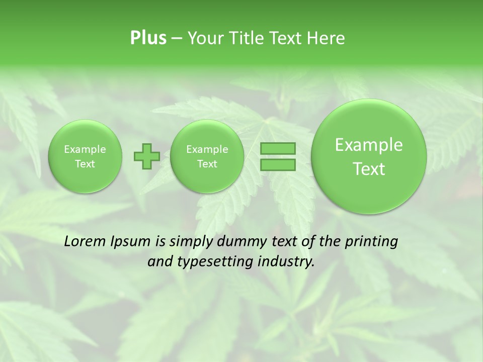 Culture Green Indicate PowerPoint Template