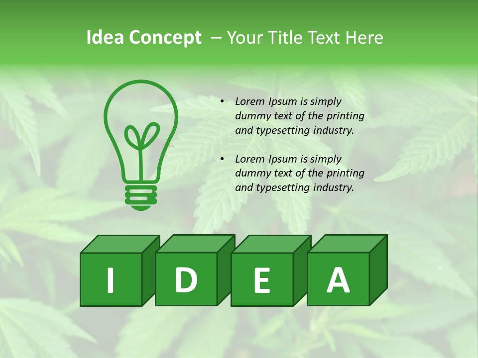 Culture Green Indicate PowerPoint Template