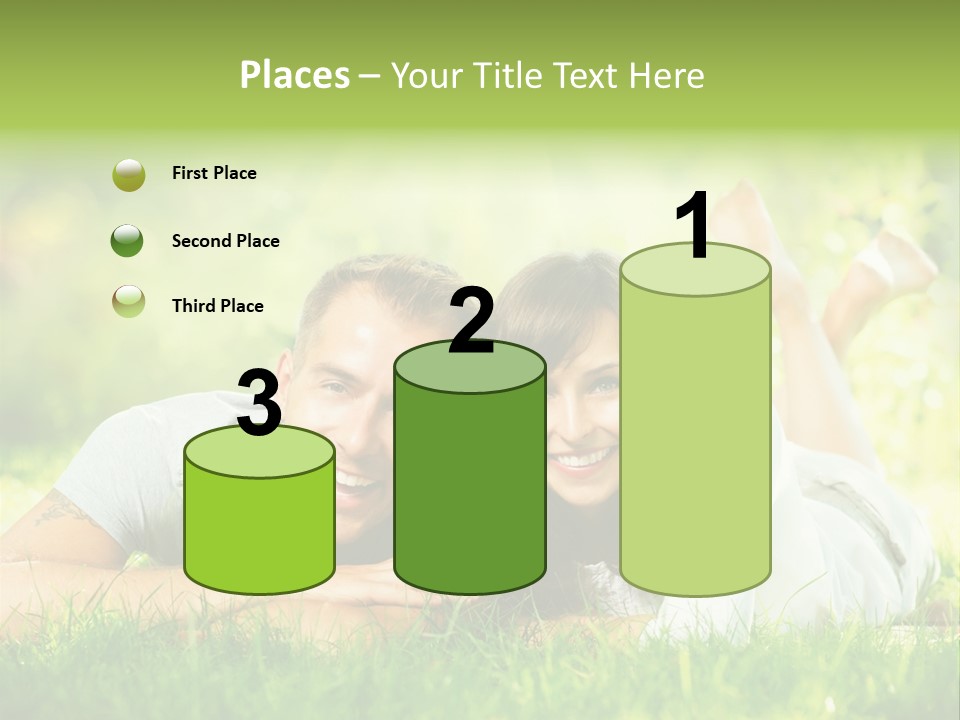 Dream Lying Field PowerPoint Template