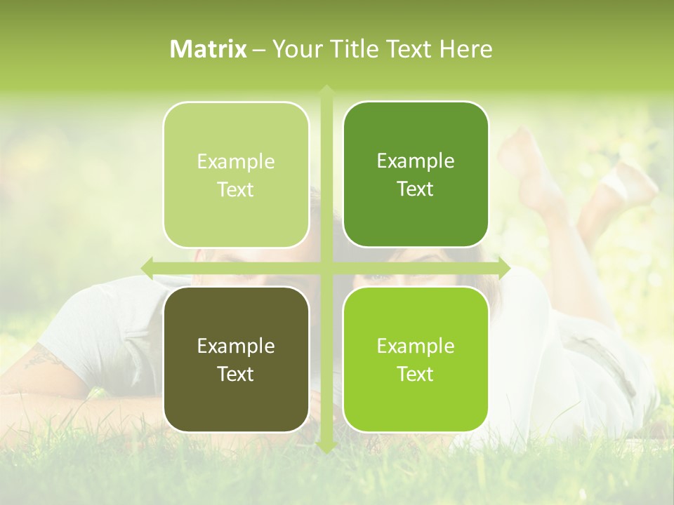 Dream Lying Field PowerPoint Template