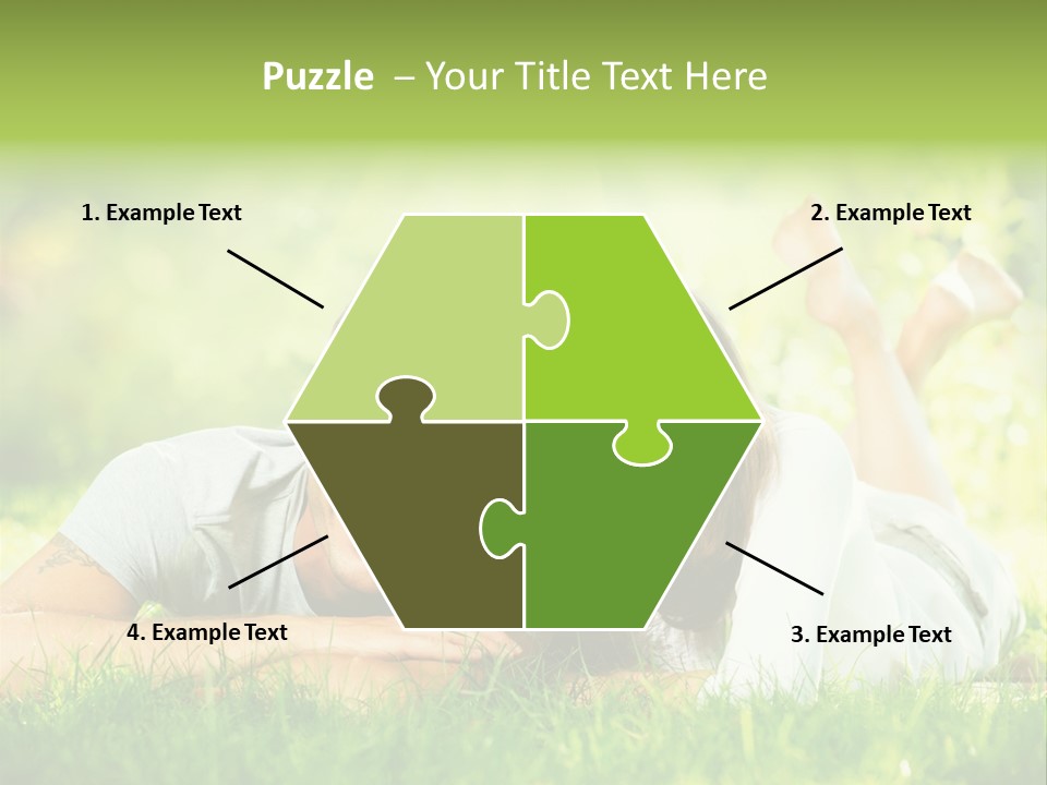 Dream Lying Field PowerPoint Template