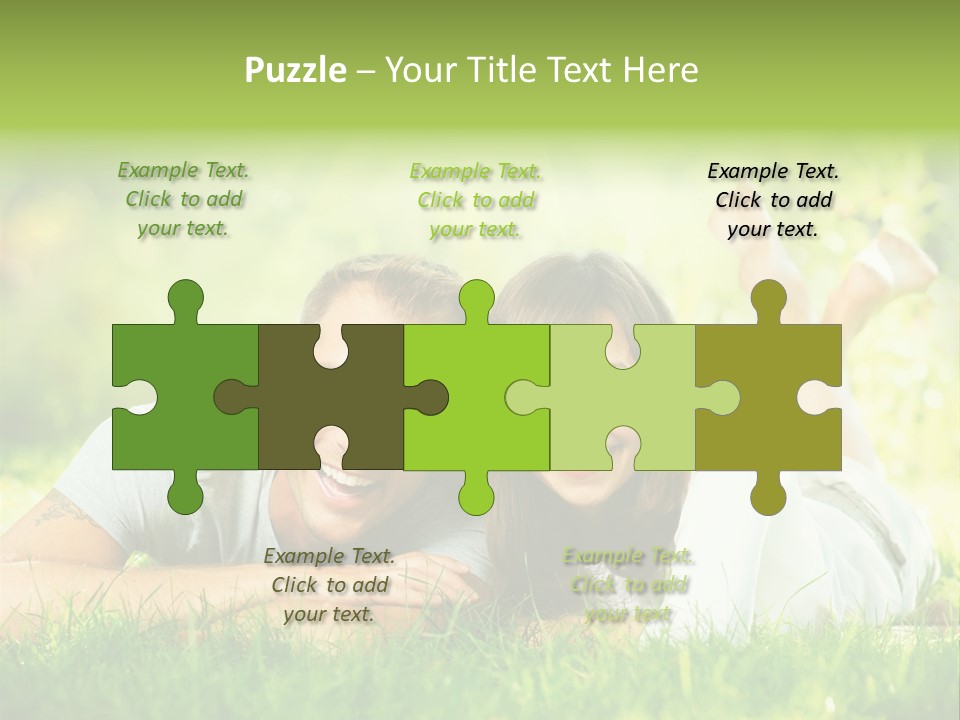 Dream Lying Field PowerPoint Template