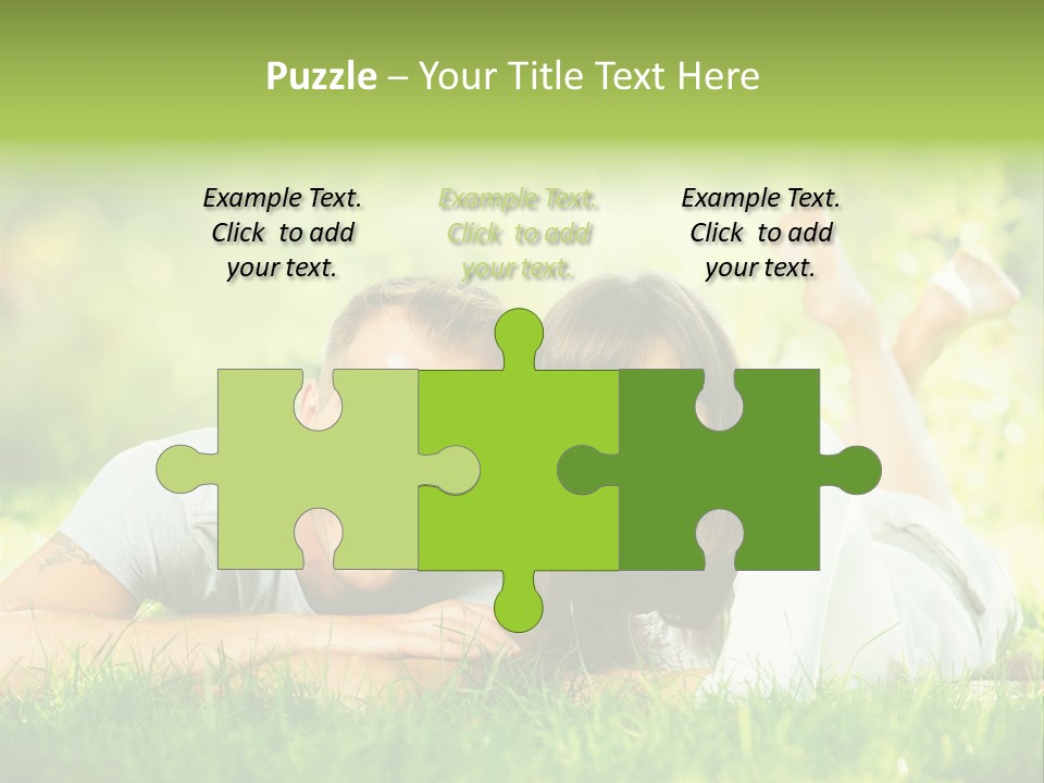 Dream Lying Field PowerPoint Template