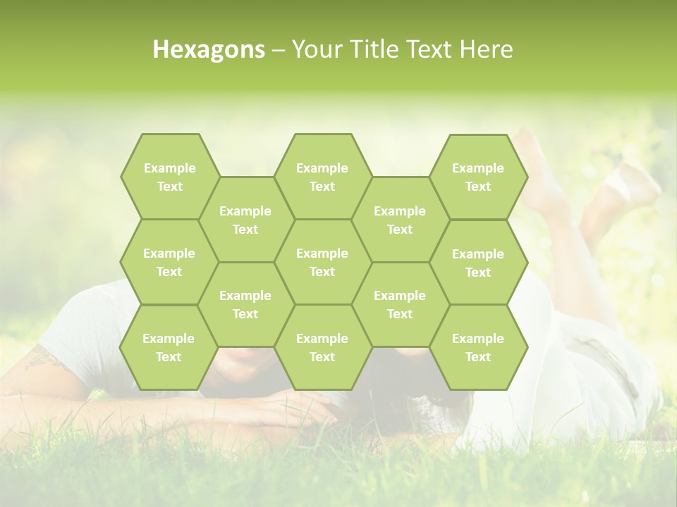 Dream Lying Field PowerPoint Template