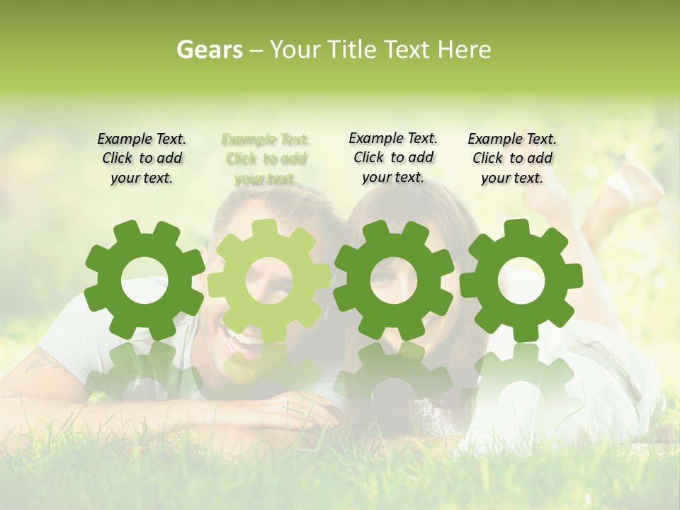 Dream Lying Field PowerPoint Template