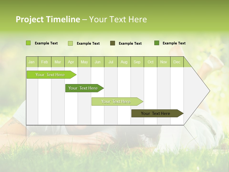 Dream Lying Field PowerPoint Template