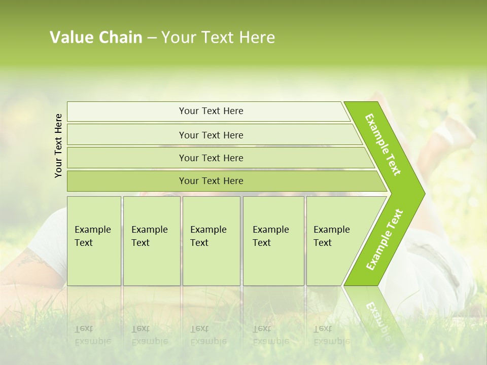 Dream Lying Field PowerPoint Template