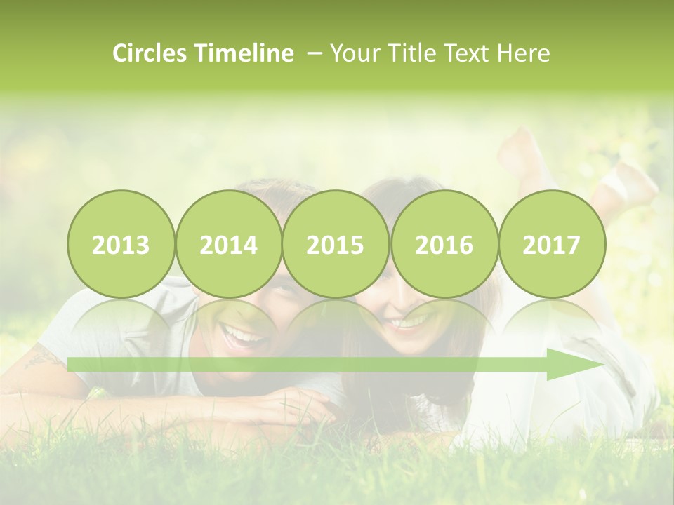 Dream Lying Field PowerPoint Template