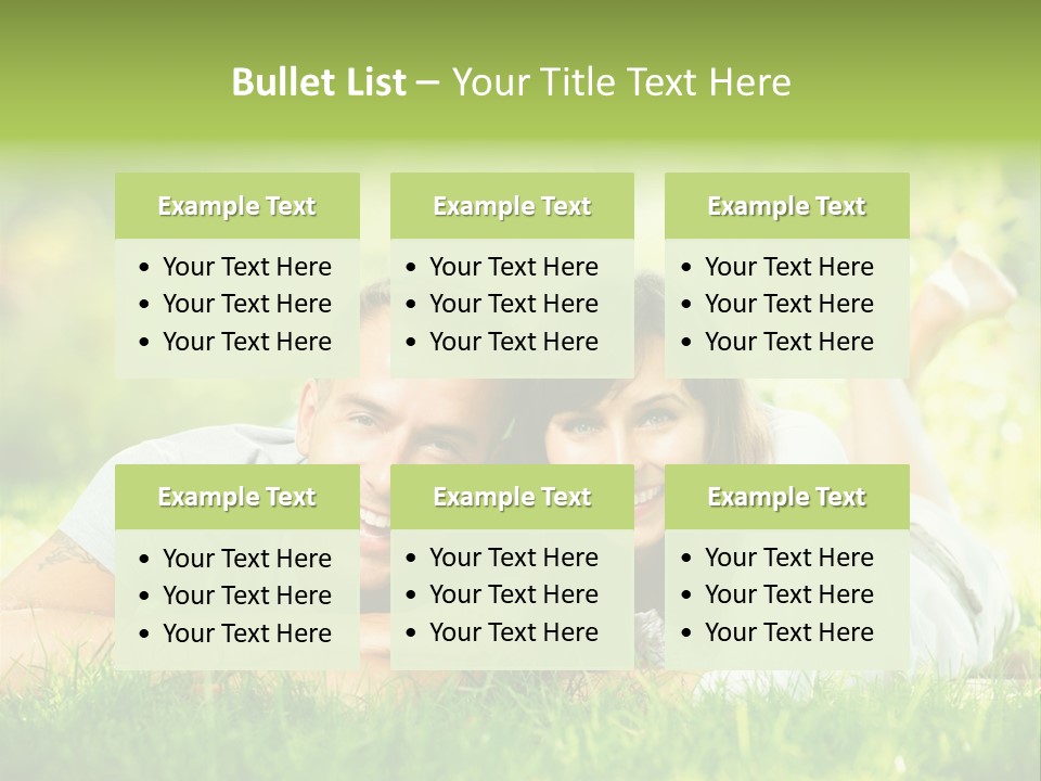 Dream Lying Field PowerPoint Template