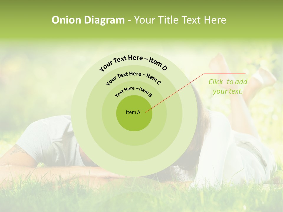 Dream Lying Field PowerPoint Template