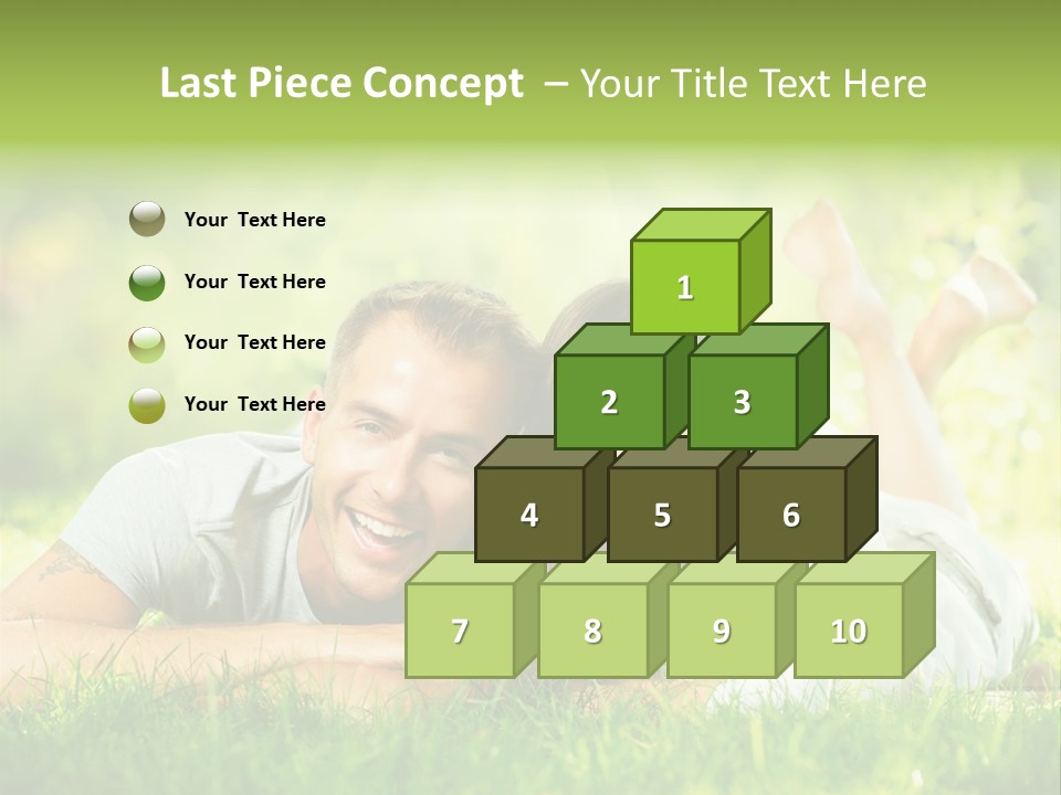 Dream Lying Field PowerPoint Template