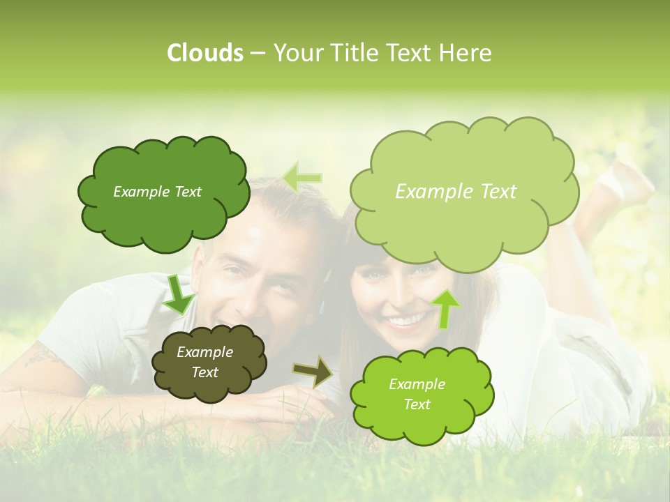 Dream Lying Field PowerPoint Template