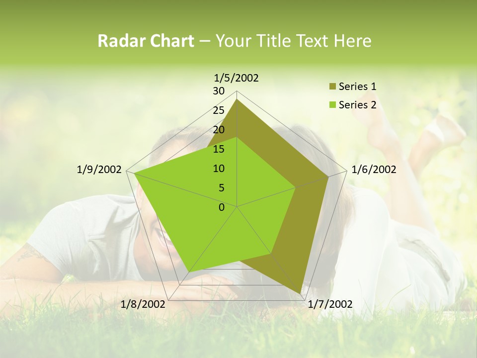 Dream Lying Field PowerPoint Template
