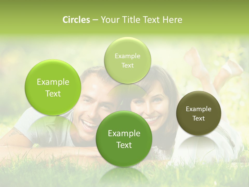 Dream Lying Field PowerPoint Template