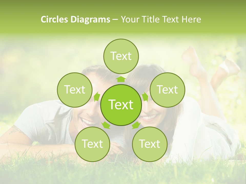 Dream Lying Field PowerPoint Template