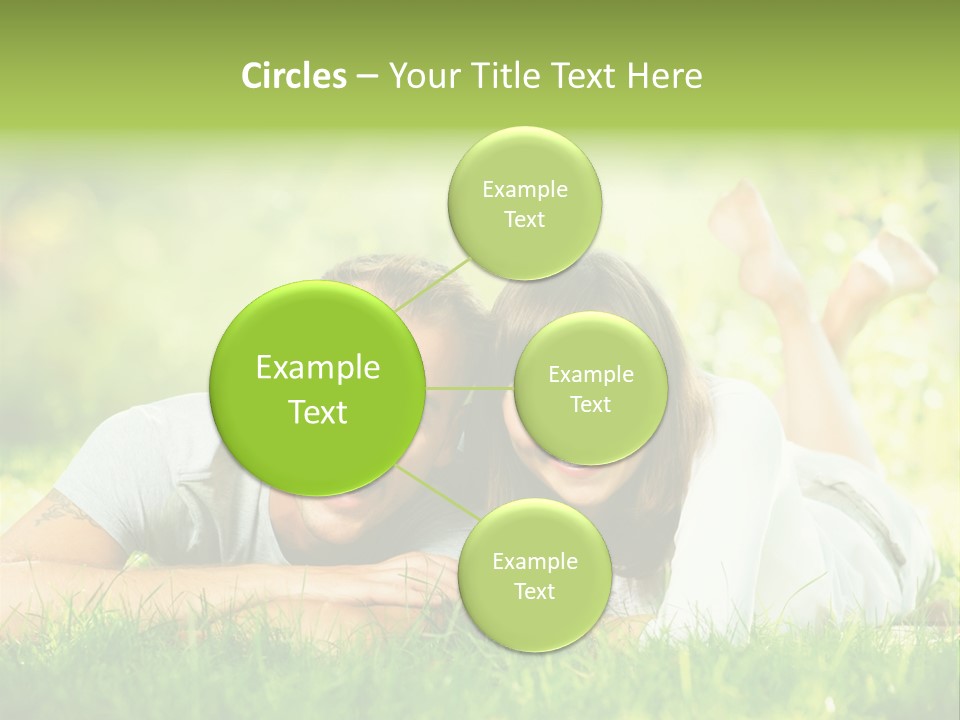 Dream Lying Field PowerPoint Template