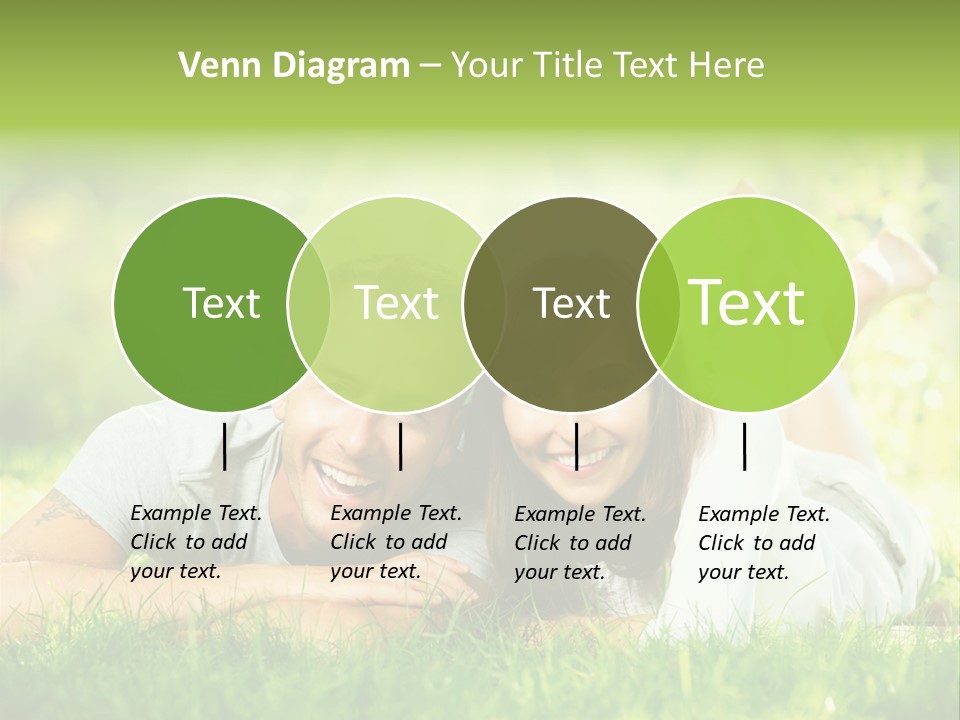 Dream Lying Field PowerPoint Template