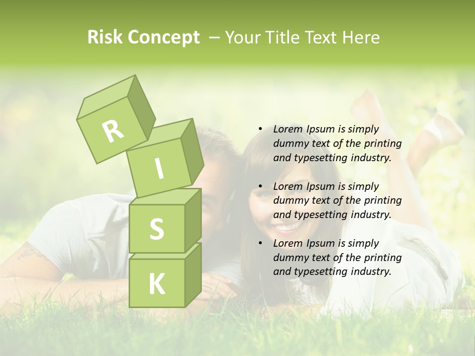 Dream Lying Field PowerPoint Template