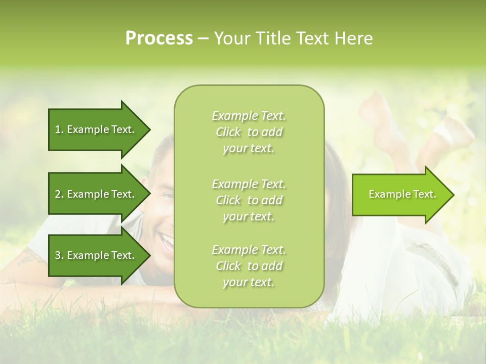 Dream Lying Field PowerPoint Template