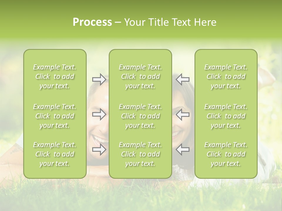 Dream Lying Field PowerPoint Template