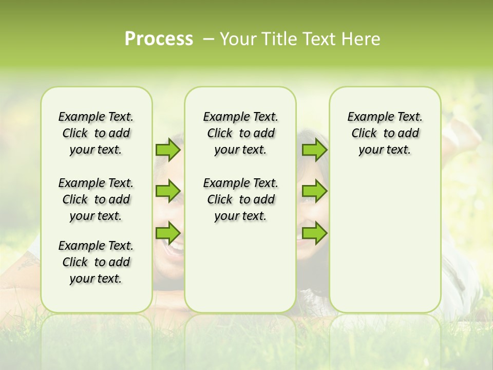 Dream Lying Field PowerPoint Template