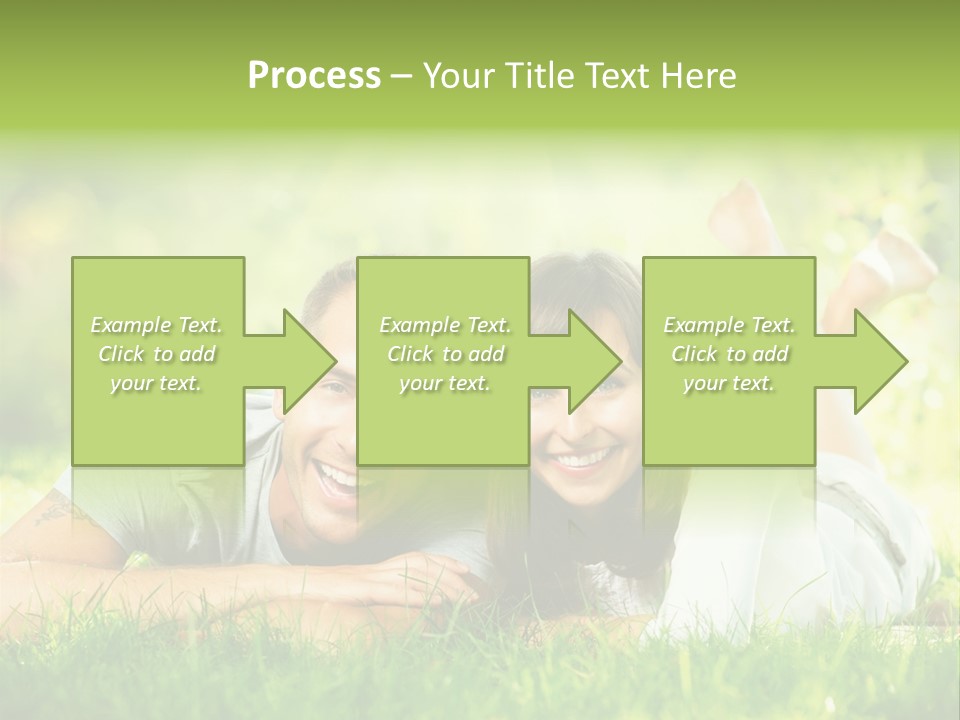 Dream Lying Field PowerPoint Template