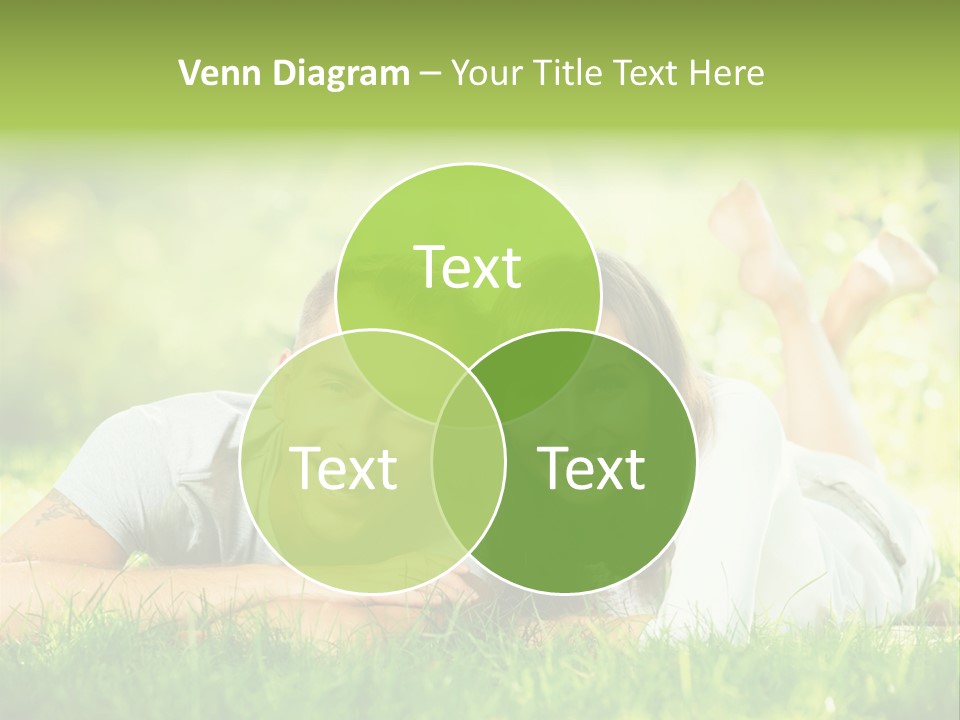 Dream Lying Field PowerPoint Template