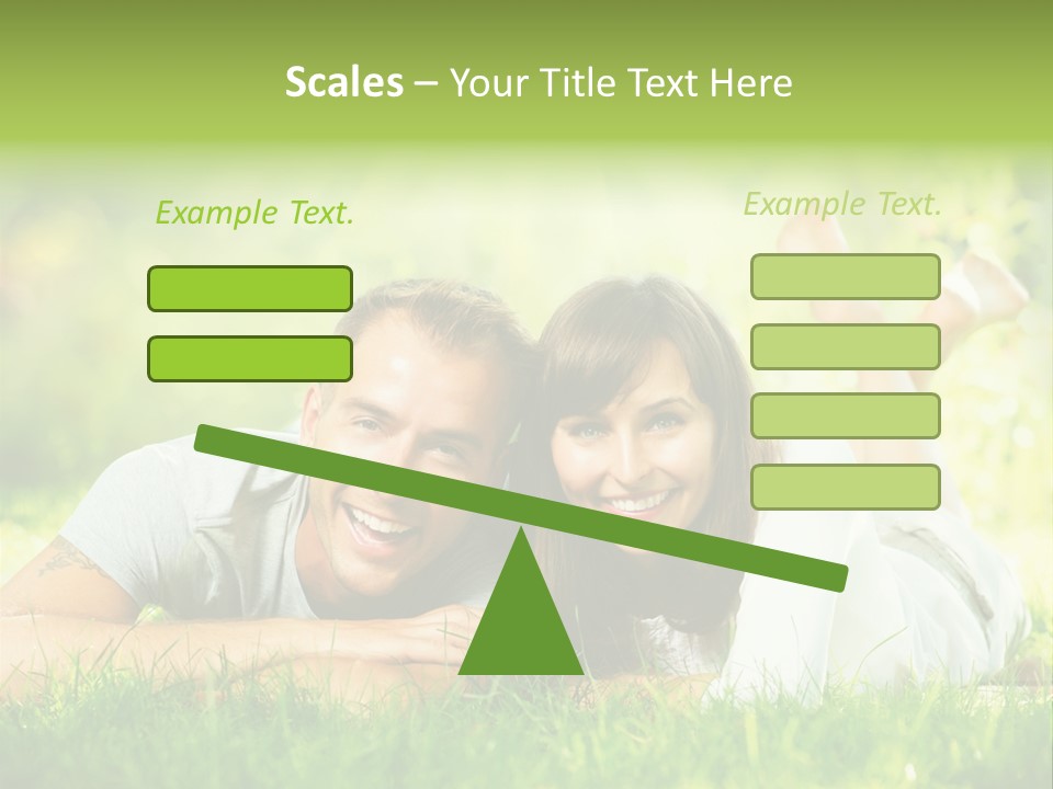 Dream Lying Field PowerPoint Template
