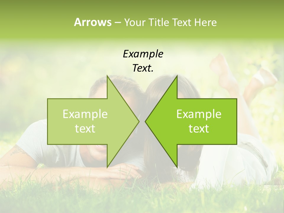 Dream Lying Field PowerPoint Template