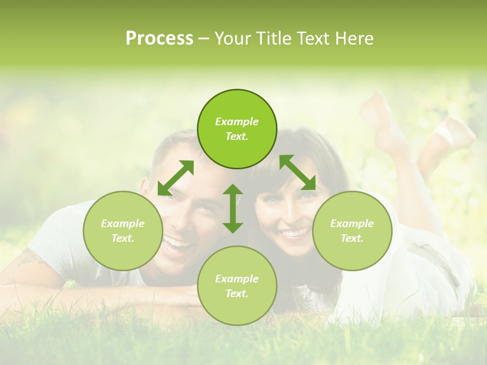 Dream Lying Field PowerPoint Template