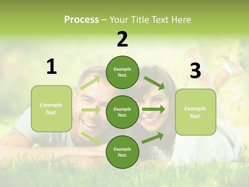 Dream Lying Field PowerPoint Template