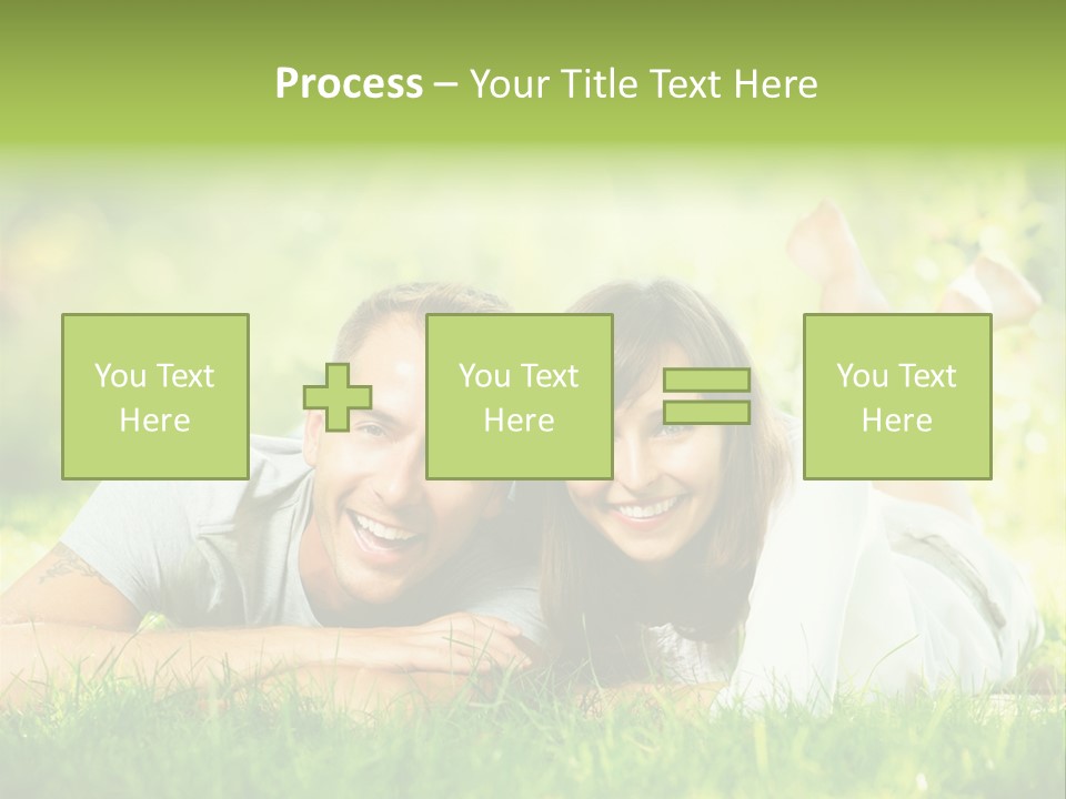 Dream Lying Field PowerPoint Template
