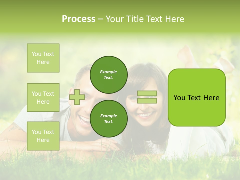 Dream Lying Field PowerPoint Template