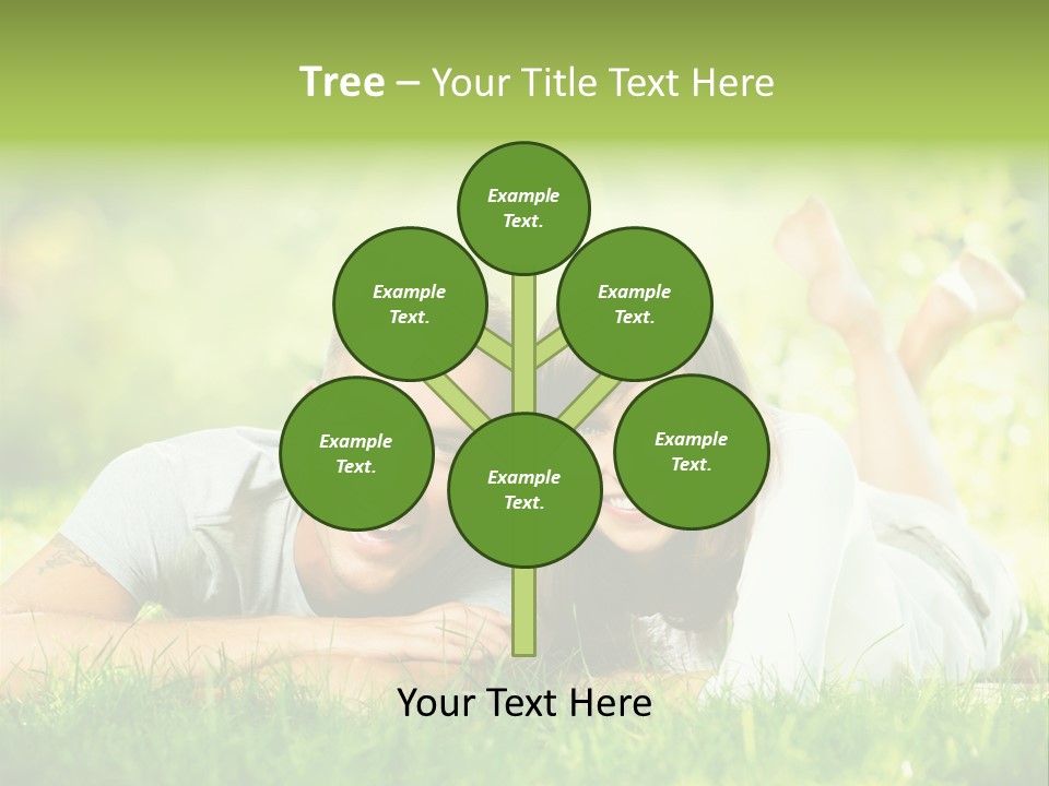 Dream Lying Field PowerPoint Template