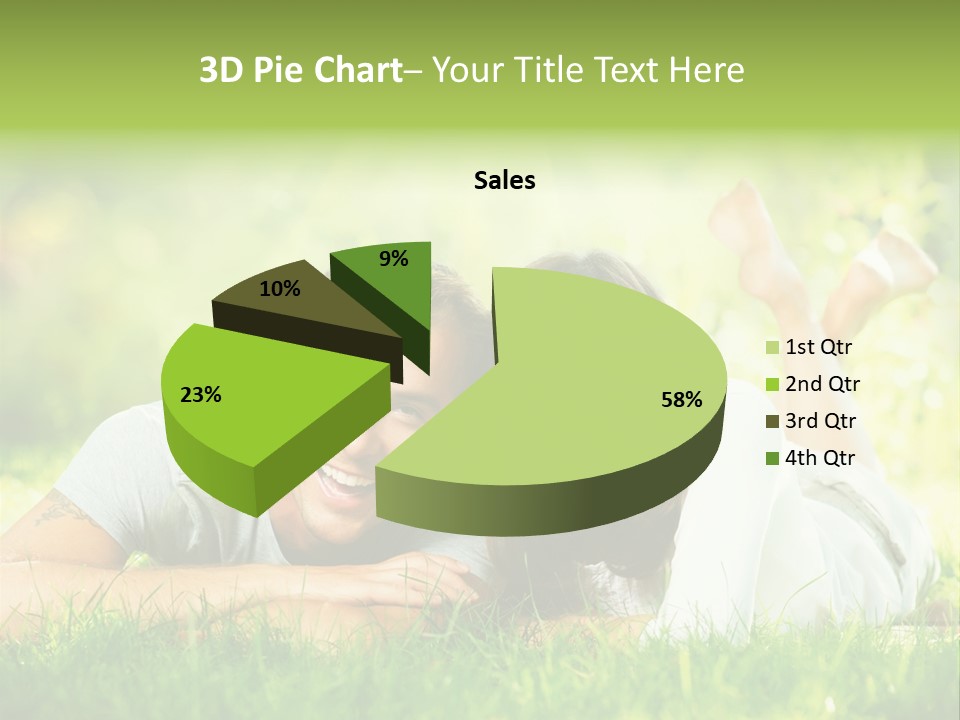 Dream Lying Field PowerPoint Template