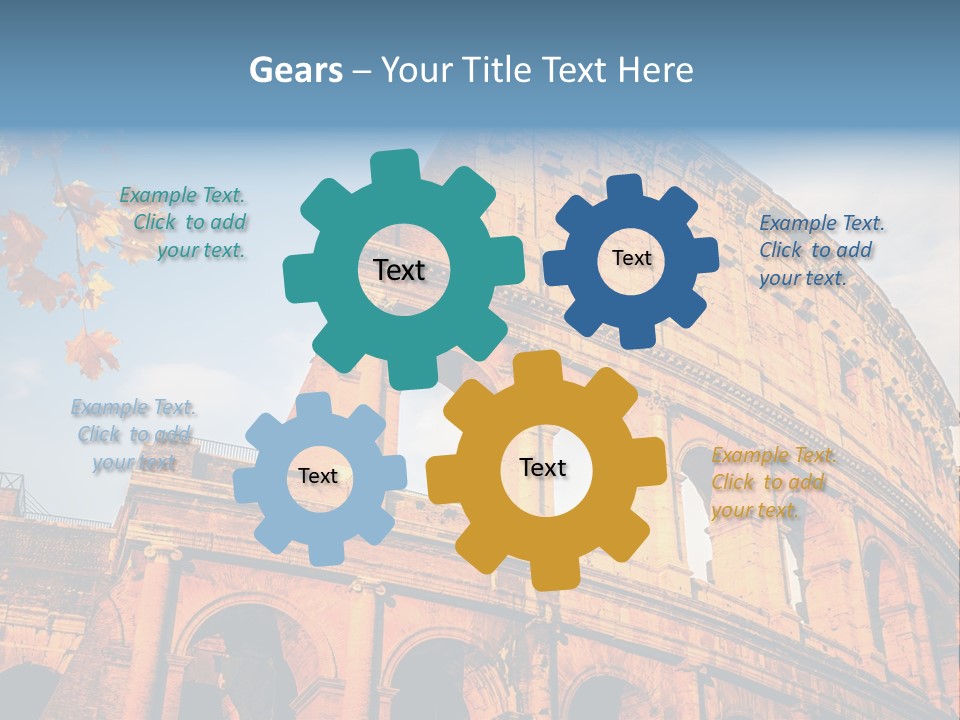 Ancient Architecture Ruins PowerPoint Template