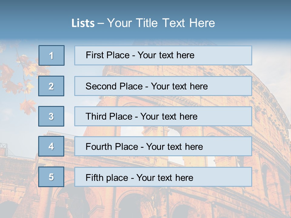 Ancient Architecture Ruins PowerPoint Template