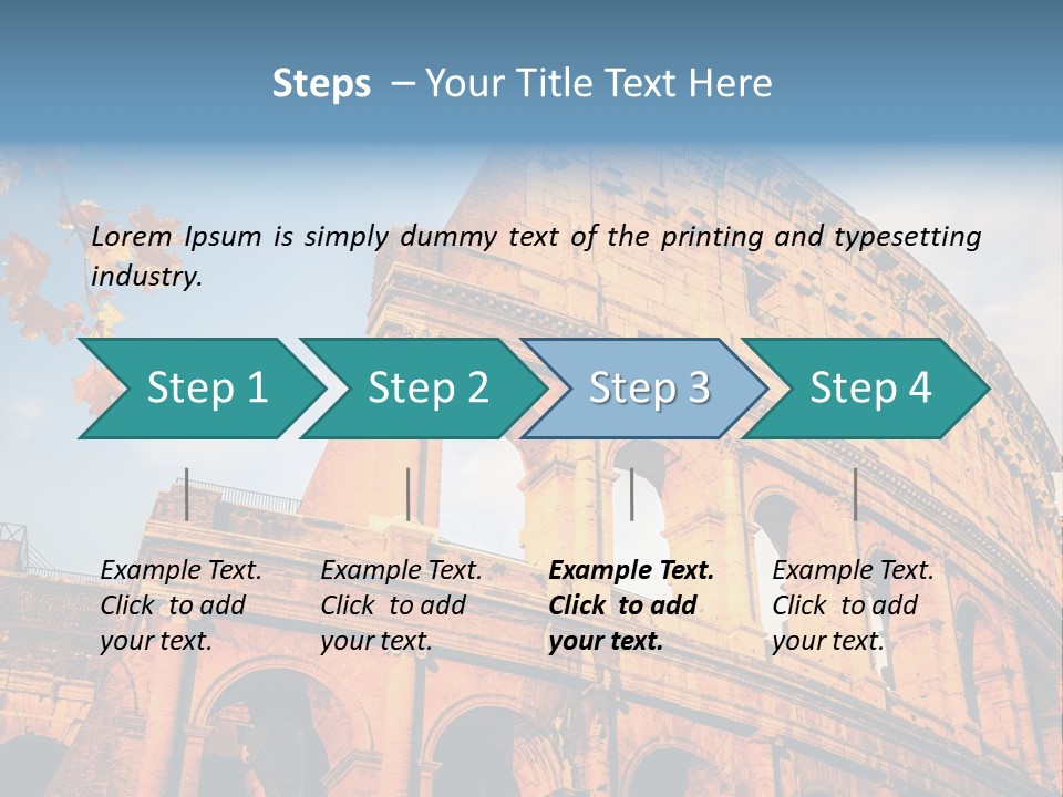 Ancient Architecture Ruins PowerPoint Template