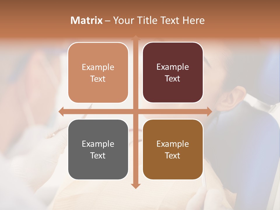 Clinician Examination Smile PowerPoint Template
