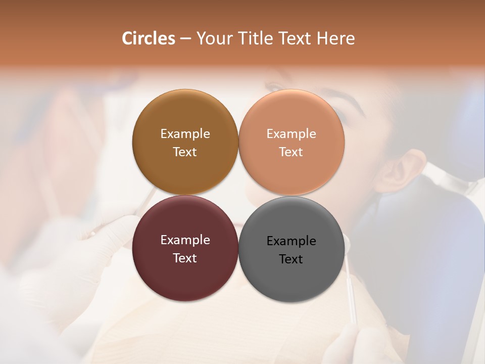 Clinician Examination Smile PowerPoint Template