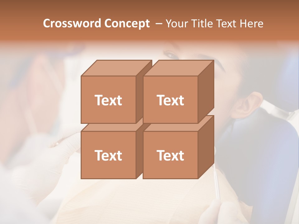 Clinician Examination Smile PowerPoint Template