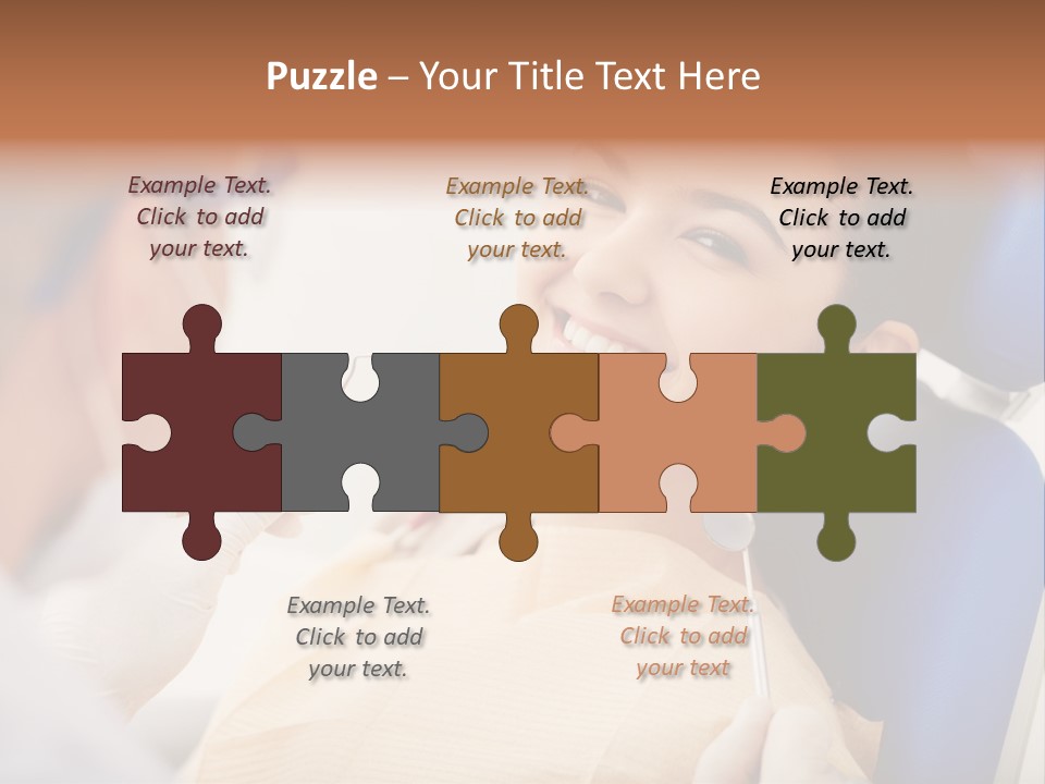 Clinician Examination Smile PowerPoint Template